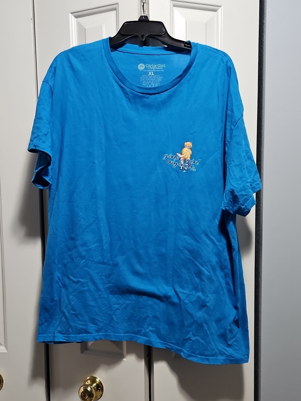 Girlie Girl Orginals Golden Retriever Oversized Tee